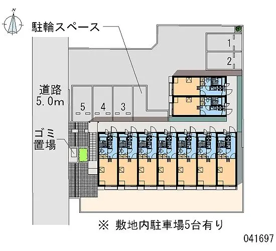 ★手数料０円★小平市仲町　月極駐車場（LP）